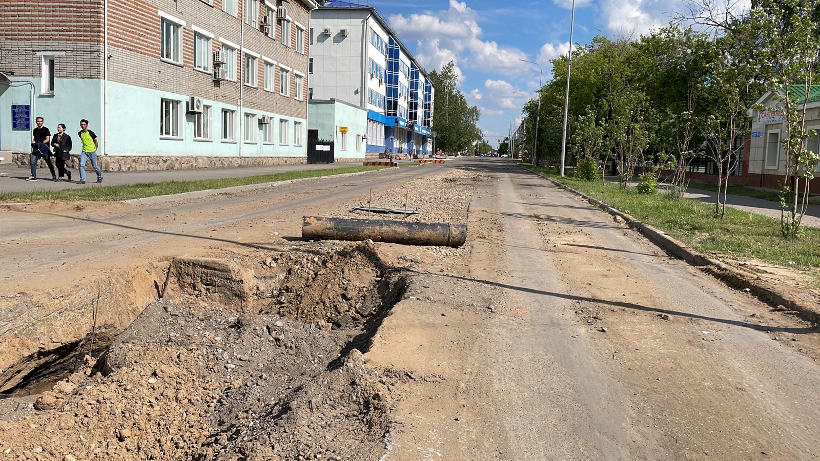 Бытовое разгильдяйство: как продвигается ремонт улицы Букетова в  Петропавловске — Петропавловск News